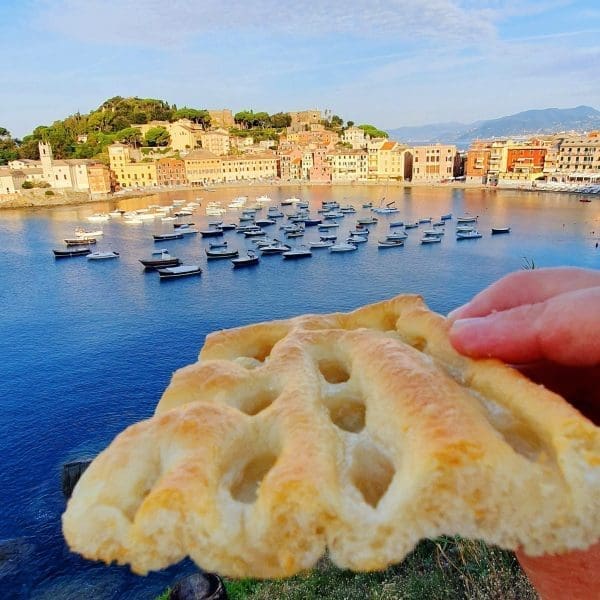 Focaccia i Sestri Levante