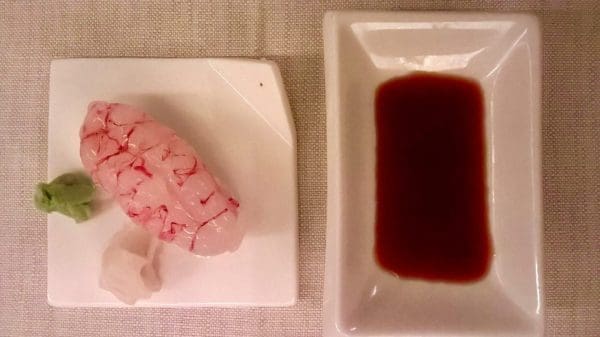 Reke fra Sisilia med en dasj av saften fra appelsin/grapefrukt og lime.