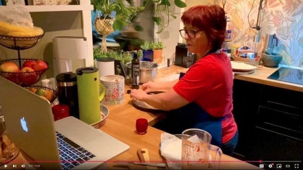 Matkurs med Caroline hos Anita